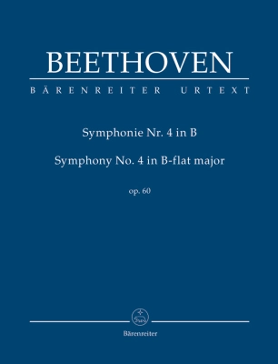 Baerenreiter Verlag - Symphony no. 4 in B-flat major op. 60 - Beethoven/Del Mar - Study Score - Book