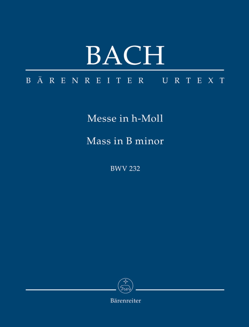 Mass in B minor BWV 232 (Revised Version) - Bach/Wolf - Study Score - Book