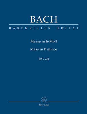 Baerenreiter Verlag - Mass in B minor BWV 232 (Revised Version) - Bach/Wolf - Study Score - Book