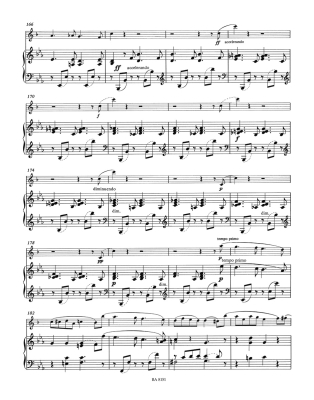 Sonata in E-flat Major - Mendelssohn/Allroggen - Clarinet/Piano - Performance Score/Part