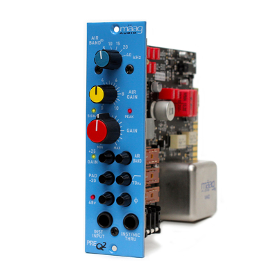 PREQ2-500 Microphone Preamp with Air Band - 500 Series