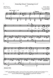 Amazing Grace! Amazing Love! - Newton/Wesley/Rentz - SATB