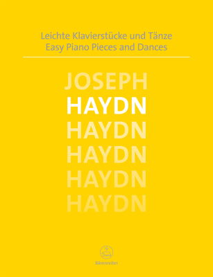 Baerenreiter Verlag - Easy Piano Pieces and Dances - Haydn/Topel - Piano - Book