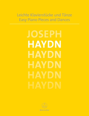 Baerenreiter Verlag - Easy Piano Pieces and Dances - Haydn/Topel - Piano - Book