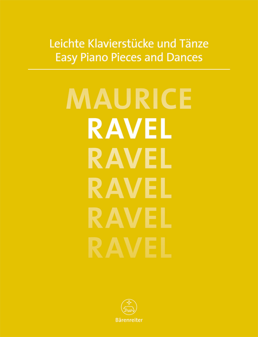 Easy Piano Pieces and Dances - Ravel/Topel - Piano - Book