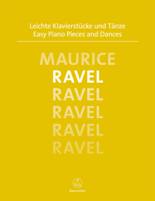 Baerenreiter Verlag - Easy Piano Pieces and Dances - Ravel/Topel - Piano - Book