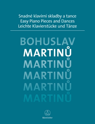 Baerenreiter Verlag - Easy Piano Pieces and Dances - Martinu/Berna - Piano - Book