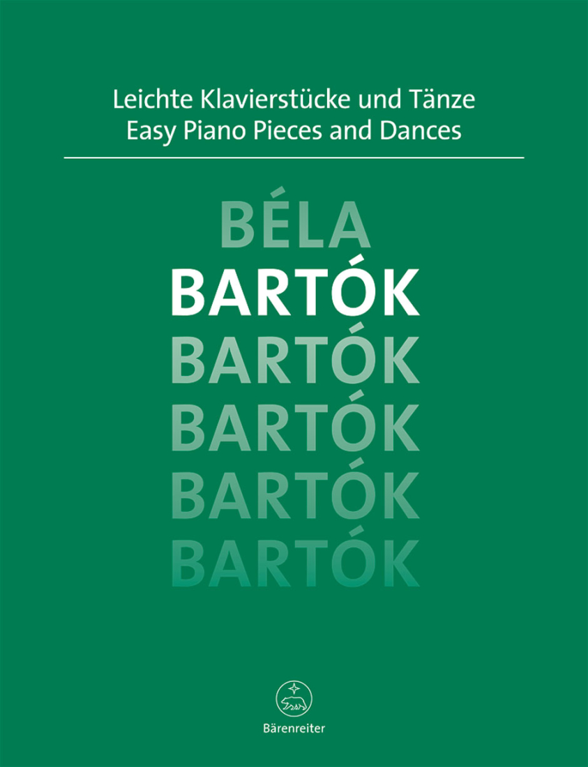 Easy Piano Pieces and Dances - Bartok/Topel - Piano - Book