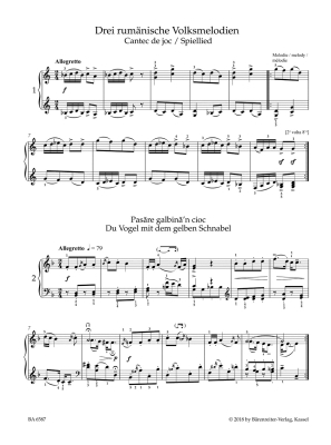 Easy Piano Pieces and Dances - Bartok/Topel - Piano - Book