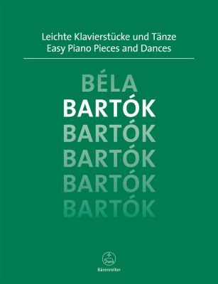 Baerenreiter Verlag - Easy Piano Pieces and Dances - Bartok/Topel - Piano - Book