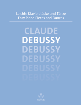 Baerenreiter Verlag - Easy Piano Pieces and Dances - Debussy/Topel - Piano - Book