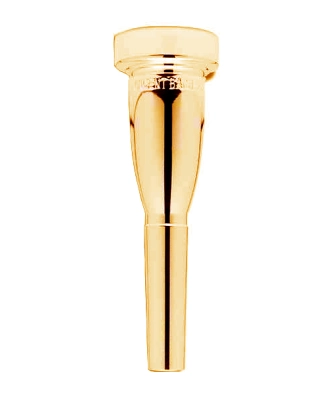 Bach - Mega Tone Large Shank Trombone Mouthpiece, 6.5AL - Gold