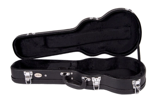 Tenor Ukulele Archtop Hard Case - Black