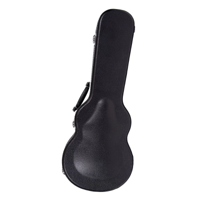 Tenor Ukulele Archtop Hard Case - Black