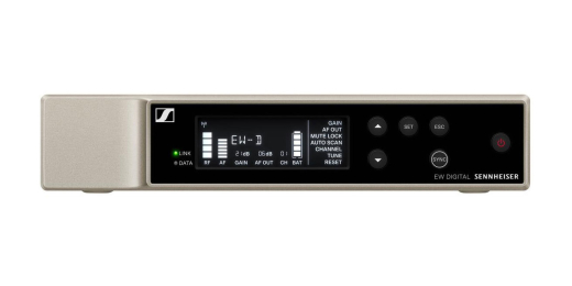 EW-D EM Evolution Wireless Digital Single Channel Rack Receiver (Q1: 470.2 - 526 MHz)