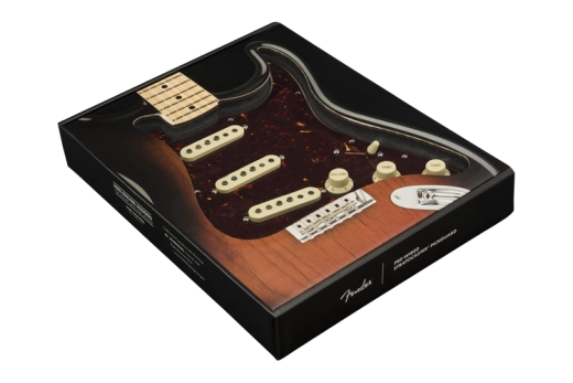 Pre-Wired Strat Pickguard, Tex-Mex SSS, 11 Hole - Tortoise Shell