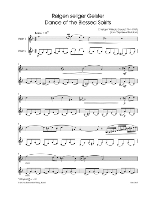 Beautiful Adagios (9 Pieces for two Violins) - Bodunov - Violin Duets - Book