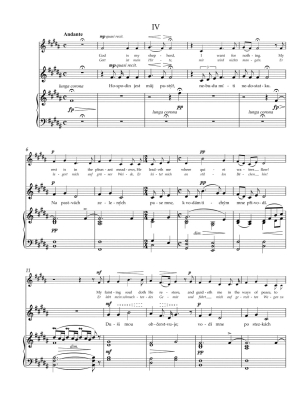 Biblical Songs op. 99 - Dvorak/Velicka - Low Voice/Piano - Book