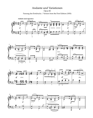Variations for Piano - Mendelssohn/Stuwe - Piano - Book