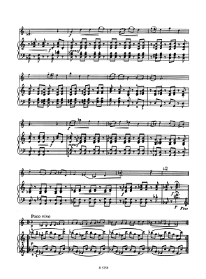 Intermezzo (Four compositions for violin and piano) - Martinu - Violin/Piano - Book