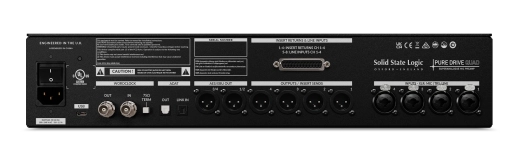 PureDrive Quad 4-Channel Mic/Line/Instrument Preamplifier