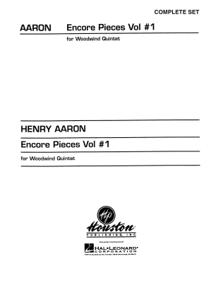 Hal Leonard - Encore Pieces for Woodwind Quintet - Volume 1