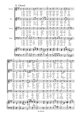 St. John Passion \'\'O Mensch, bewein\'\' BWV 245.2, Version II (1725) - Bach/Barwald - Vocal Score - Book