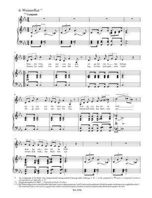 Winterreise op. 89 D 911 - Schubert/Durr - Low Voice/Piano - Book