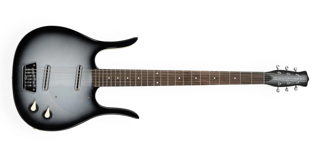 58 Longhorn Baritone Electric Guitar - Black Burst