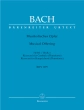 Baerenreiter Verlag - Musical Offering in C minor BWV 1079, Volume 1: Ricercari - Bach\/Wolff - Harpsichord\/Piano - Book