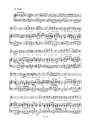 St. John Passion TWV 5:30 \'\'Ein Lammlein geht und tragt die Schuld\'\', 1745 - Telemann/Hirschmann - Vocal Score - Book