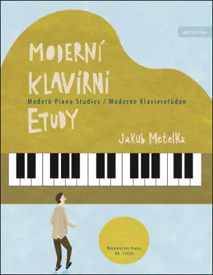 Baerenreiter Verlag - Modern Piano Studies - Metelka - Performance Score, Anthology - Piano