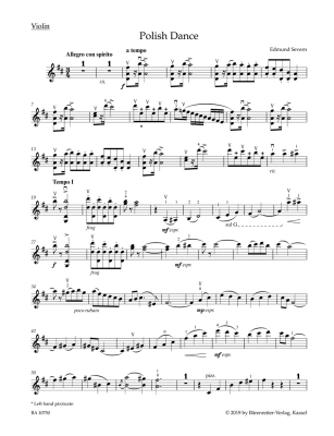 Polish Dance - Severn/Sassmannshaus - Violin/Piano - Sheet Music