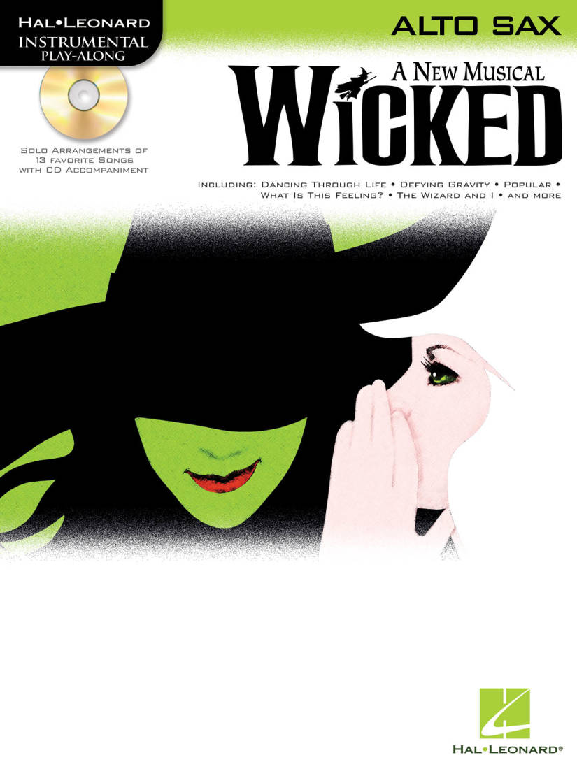 Wicked: Instrumental Play-Along - Alto Saxophone - Book/CD