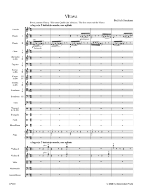 Vltava (The Moldau) - Smetana/Macdonald - Study Score - Book