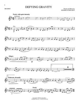 Wicked: Instrumental Play-Along - Trumpet - Book/Audio Online