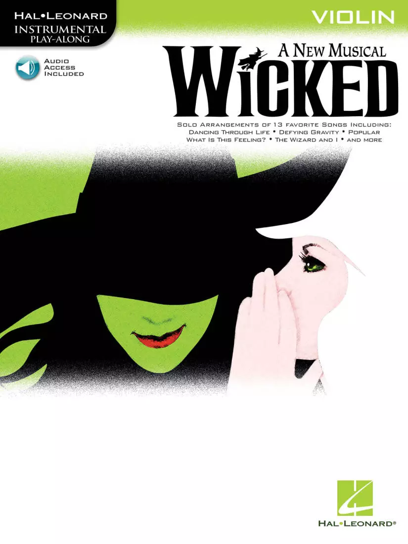 Wicked: Instrumental Play-Along - Violin - Book/Audio Online