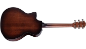 AD24ce Sapele Grand Auditorium Acoustic/Electric Guitar with AeroCase - Shaded Edge Burst