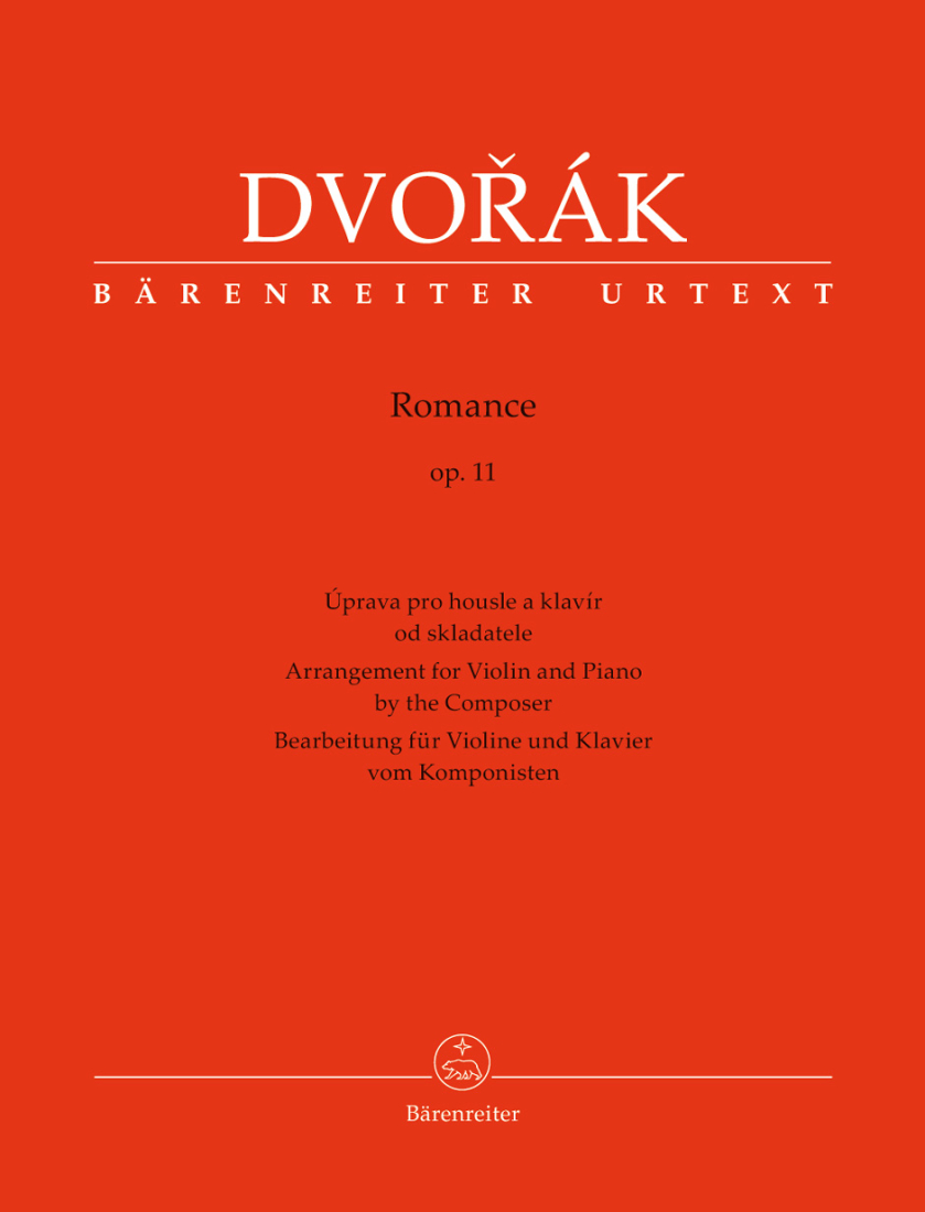 Romance op. 11 - Dvorak/Hajek - Violin/Piano - Book