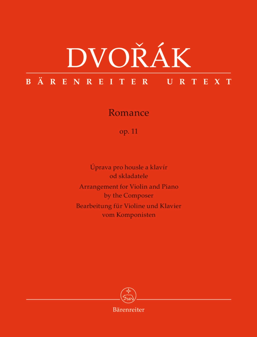 Romance op. 11 - Dvorak/Hajek - Violin/Piano - Book