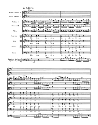 Mass in A major BWV 234, Lutheran Mass - Bach/Platen/Helms - Full Score - Book