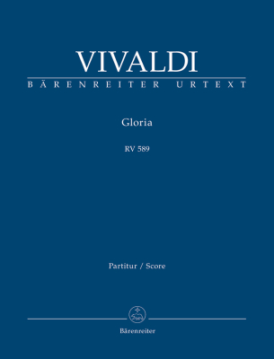 Baerenreiter Verlag - Gloria RV 589 - Vivaldi/Bruno/Ritchie - Full Score - Book