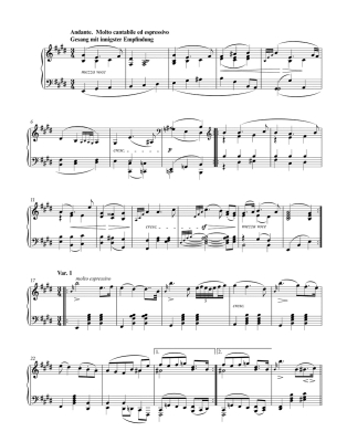 Sonata in E major op. 109 - Beethoven/Del Mar - Piano - Book