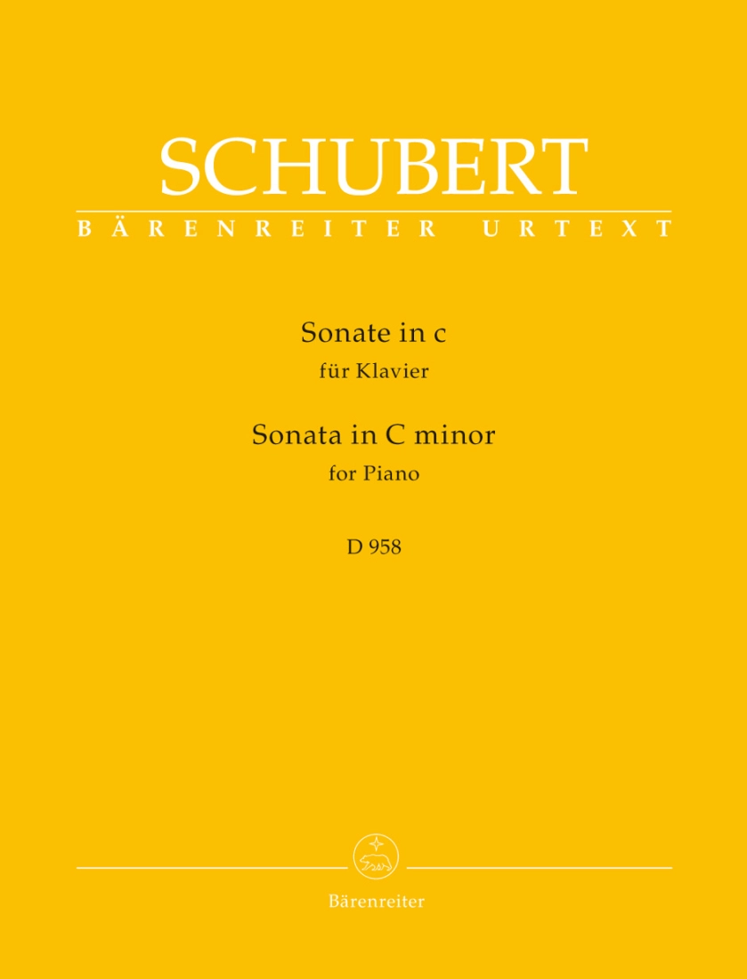 Sonata in C minor D 958 - Schubert/Litschauer - Piano - Book