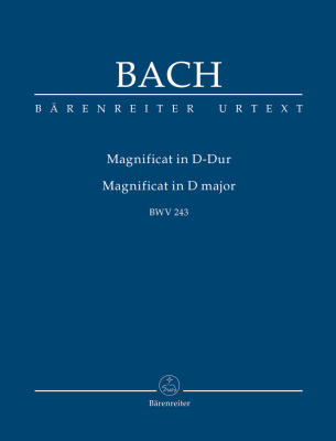 Baerenreiter Verlag - Magnificat in D major BWV 243 - Bach/Durr - Study Score - Book