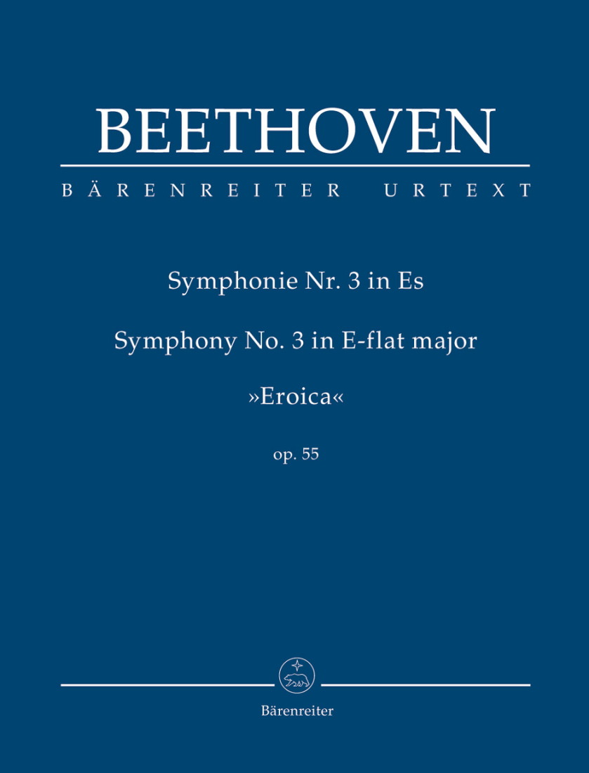 Symphony no. 3 in E-flat major op. 55 \'\'Eroica\'\' - Beethoven/Del Mar - Study Score - Book