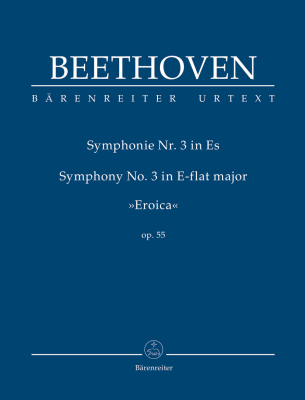 Baerenreiter Verlag - Symphony no. 3 in E-flat major op. 55 Eroica - Beethoven/Del Mar - Study Score - Book
