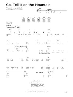 First 50 Christmas Carols You Should Play on Guitar - Guitar TAB - Book