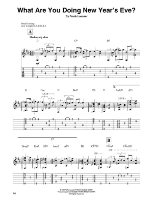 Christmas Songs for Solo Fingerstyle Guitar - Guitar TAB - Book/Audio Online
