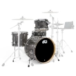 Drum Workshop - DWe 4-Piece Shell Pack (20,12,14,SD) - Black Galaxy